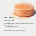 Red Succinic Acid Panthenol Pads