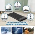 Walking Pad 2 in 1 Under Desk Treadmill, 2.5HP Low Noise Walking Pad Running Jogging Machine with Remote Control for Home Office, Lightweight Portable Desk Treadmill Installation Free