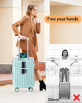 20 in Carry on Luggage with Cup Holder & USB Port, Airline Approved TSA - Locked Luggage, Lightweight PC Material Travel Suitcase with 360 Spinner Wheel