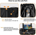 20 in Carry on Luggage with Cup Holder & USB Port, Airline Approved TSA - Locked Luggage, Lightweight PC Material Travel Suitcase with 360 Spinner Wheel